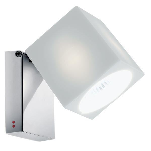 Fabbian Ghiaccio Cube Lampada Da Parete E Soffitto Classica Bianco