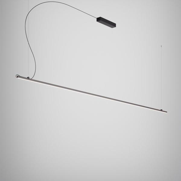 Fabbian Freeline F44 Lampadario Grande Nero