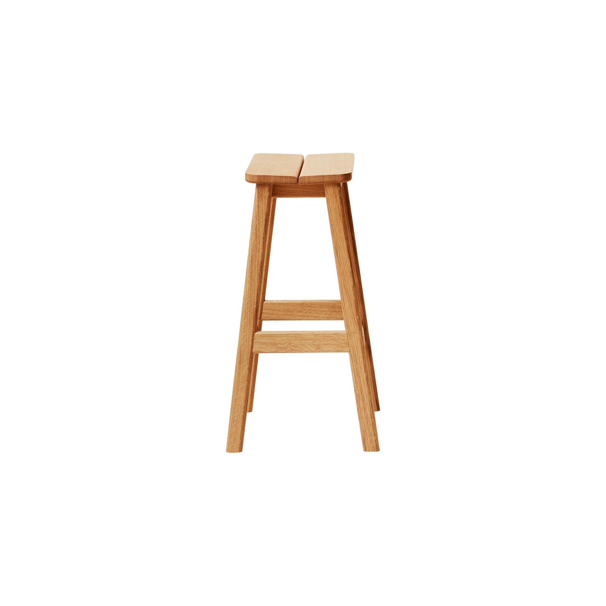 Form & Refine Angle Bar Stool 65 Oak