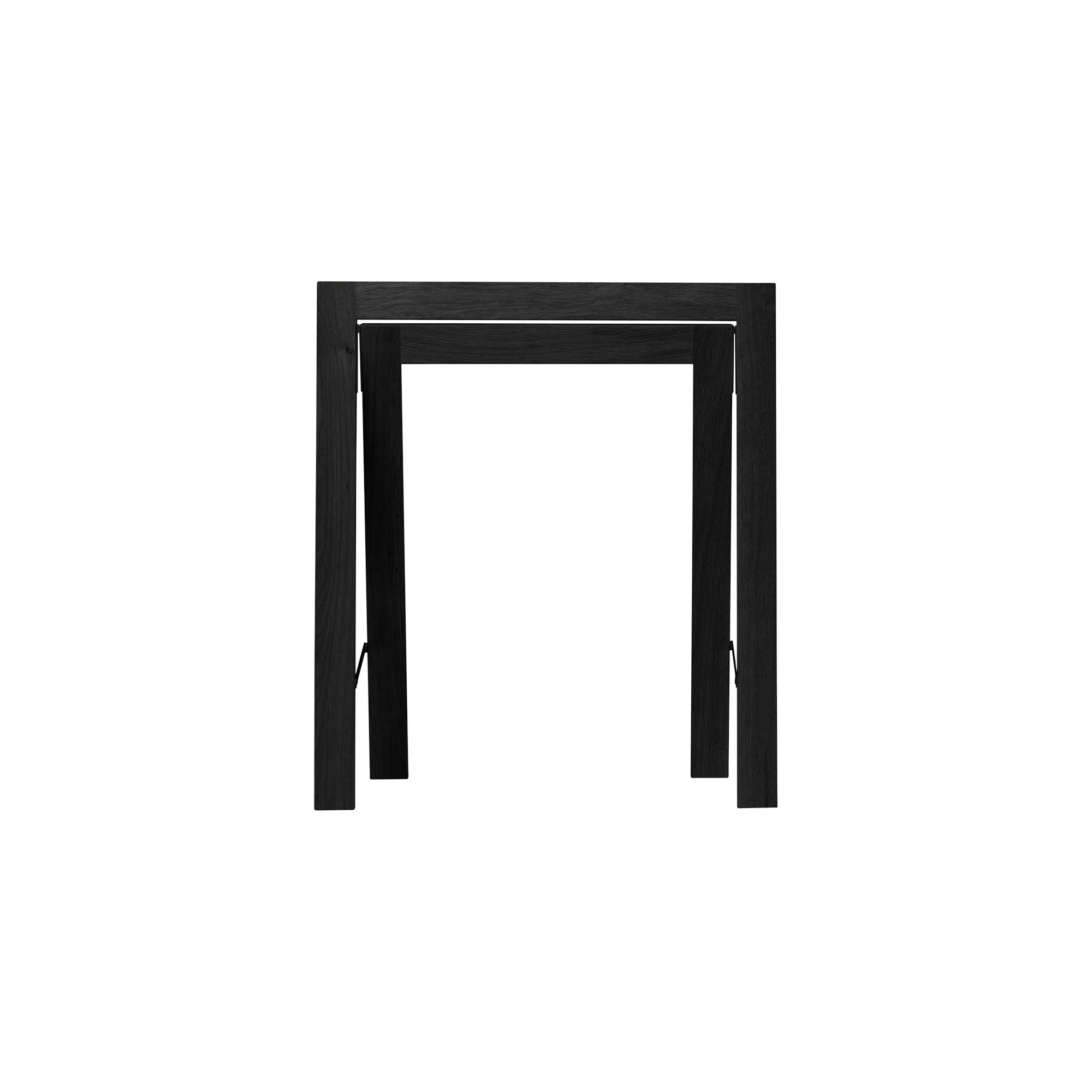 Form & Refine Austere Bordbukke 2-pak Sortbejdset Eg