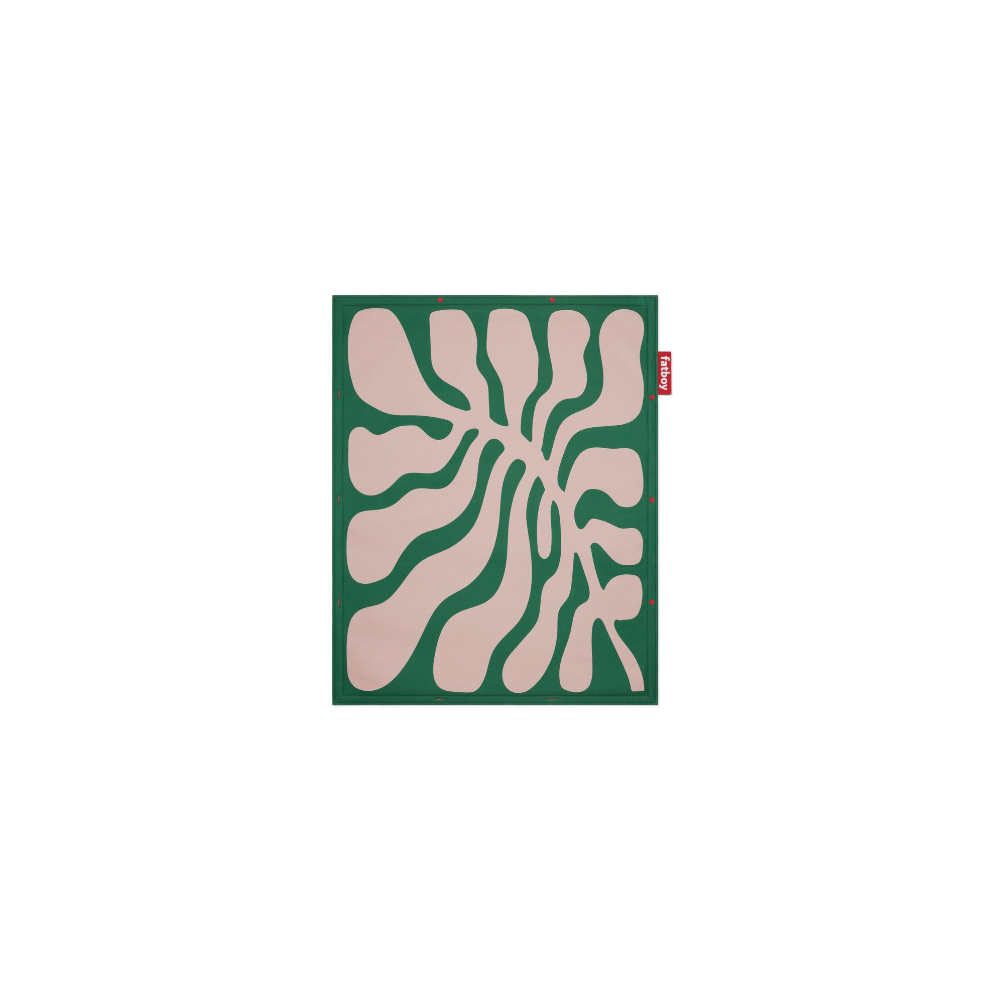 Fatboy Flying Carpet Teppich 140x180 cm Kräutergrün/ Orange