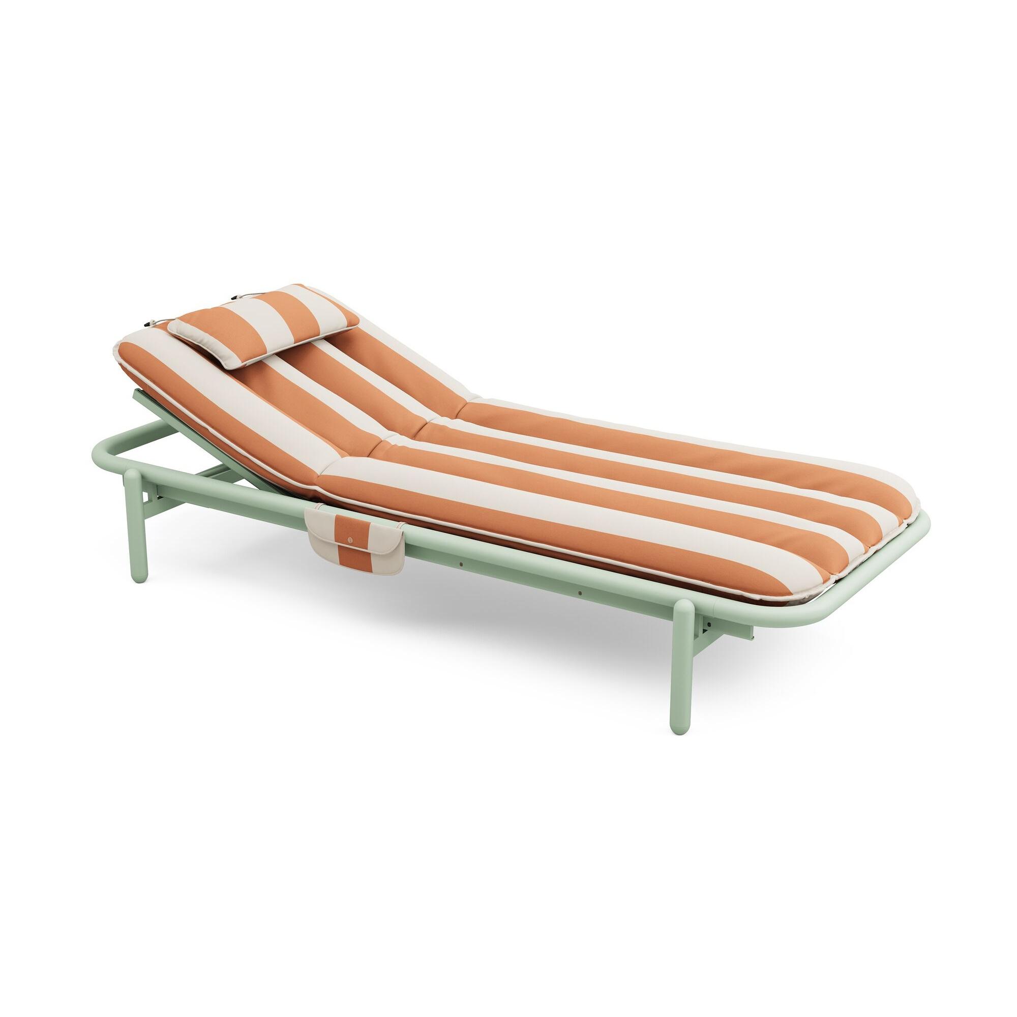 Fatboy Sunbun Daybed Nebelgrün/ Orange