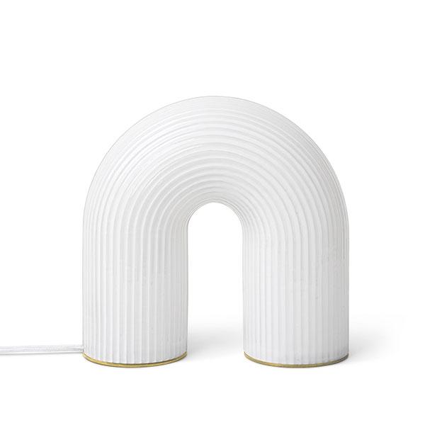 Lampada Da Tavolo Ferm Living Vuelta Bianco