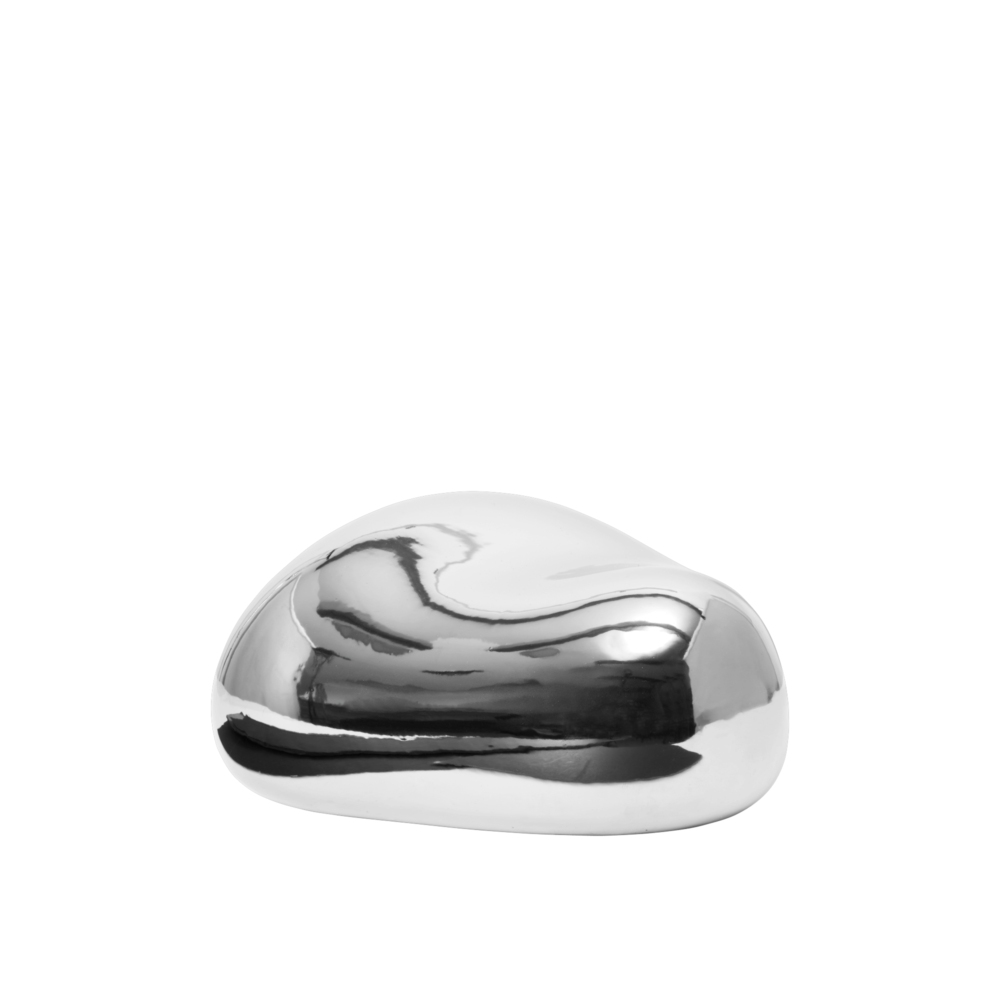 Pieza Bellure de Ferm Living en Plata ovalada