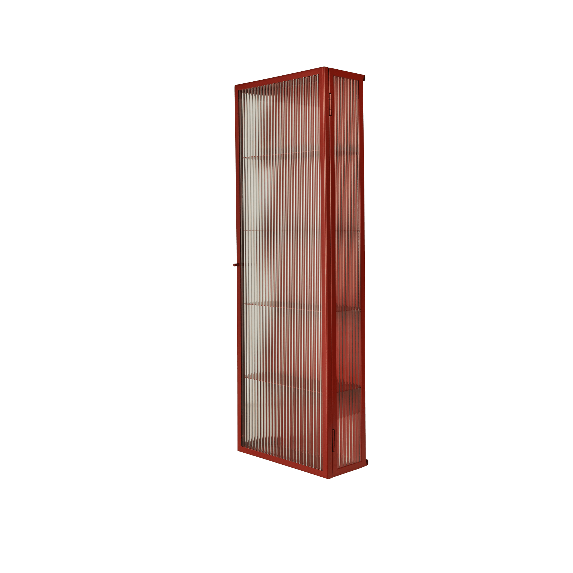 Armario de Pared Ferm Living Haze 35x100, Color Rojo Óxido