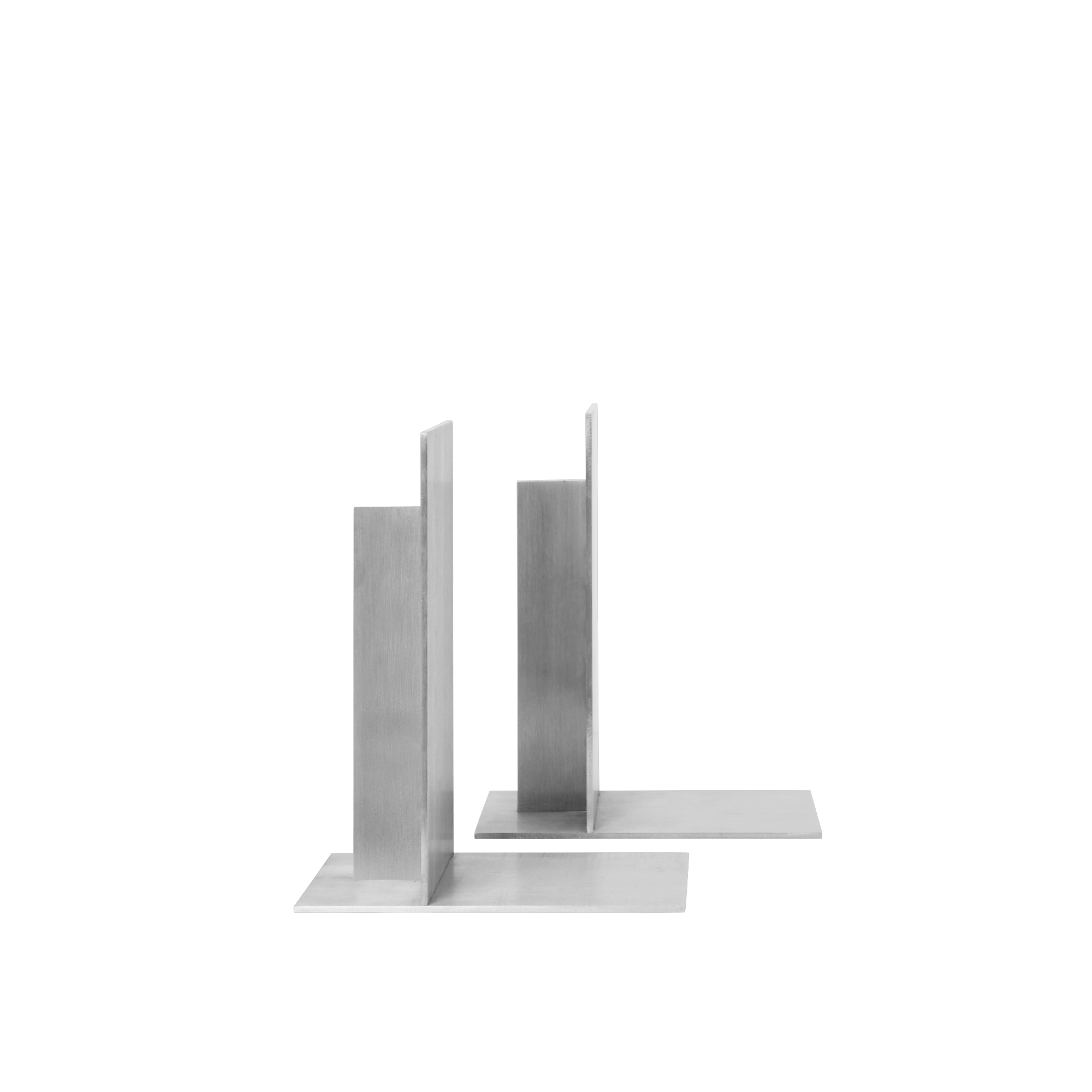 Ferm Living -kirjatuet, 2 kpl, alumiinia