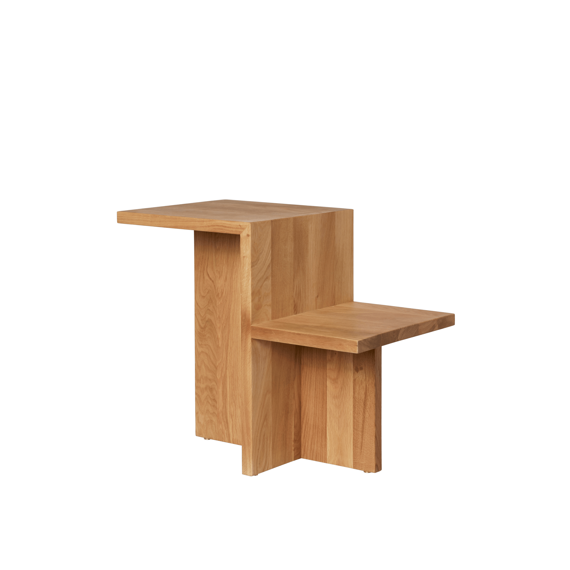 Ferm Living Distinct Bijzettafel Natuurlijk Eiken