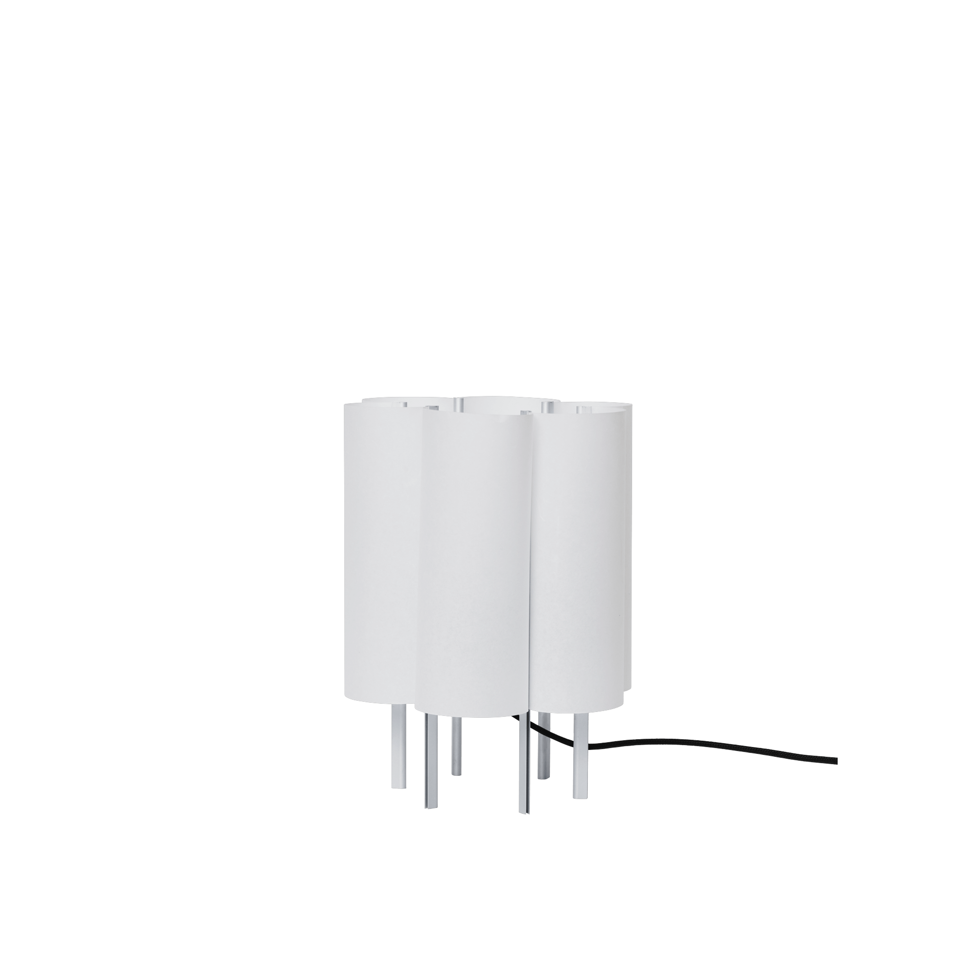 Ferm Living Boe Tischlampe H28 Silber/Natur