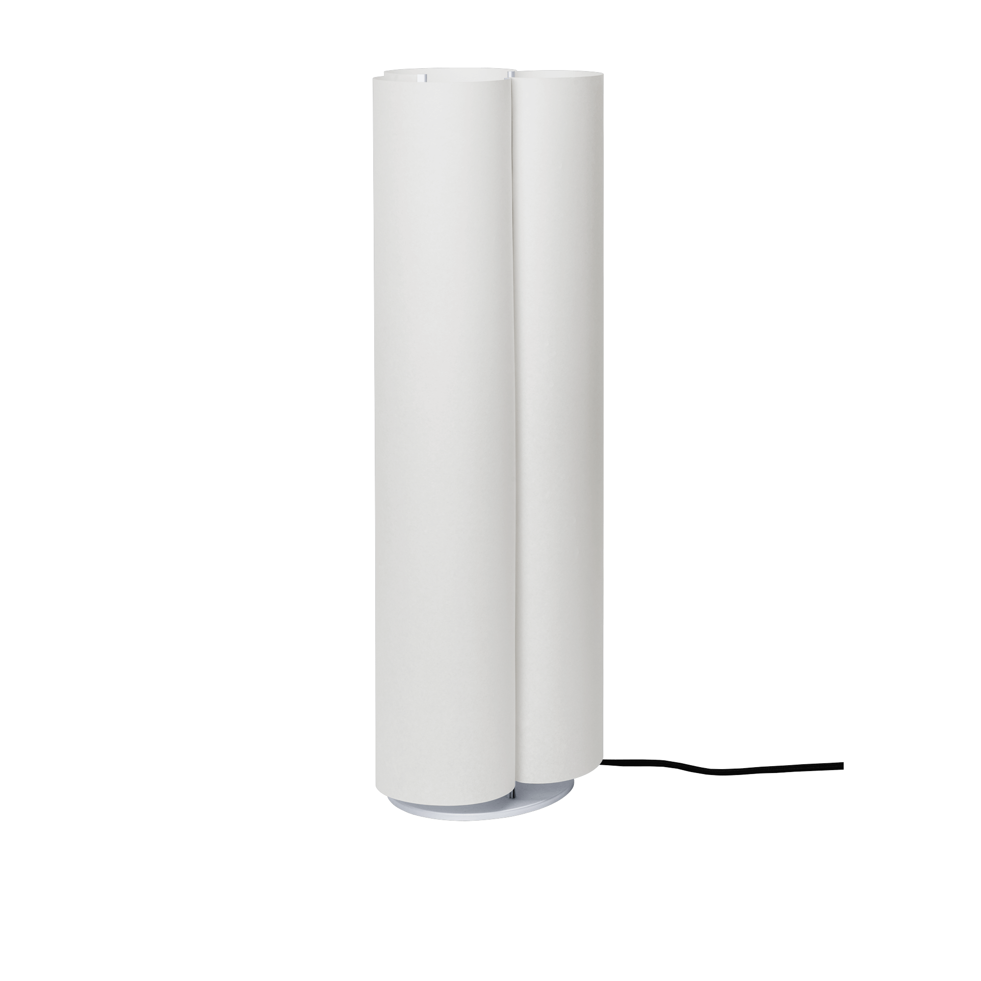 Ferm Living Boe Tafellamp H80 Zilver/ Naturel