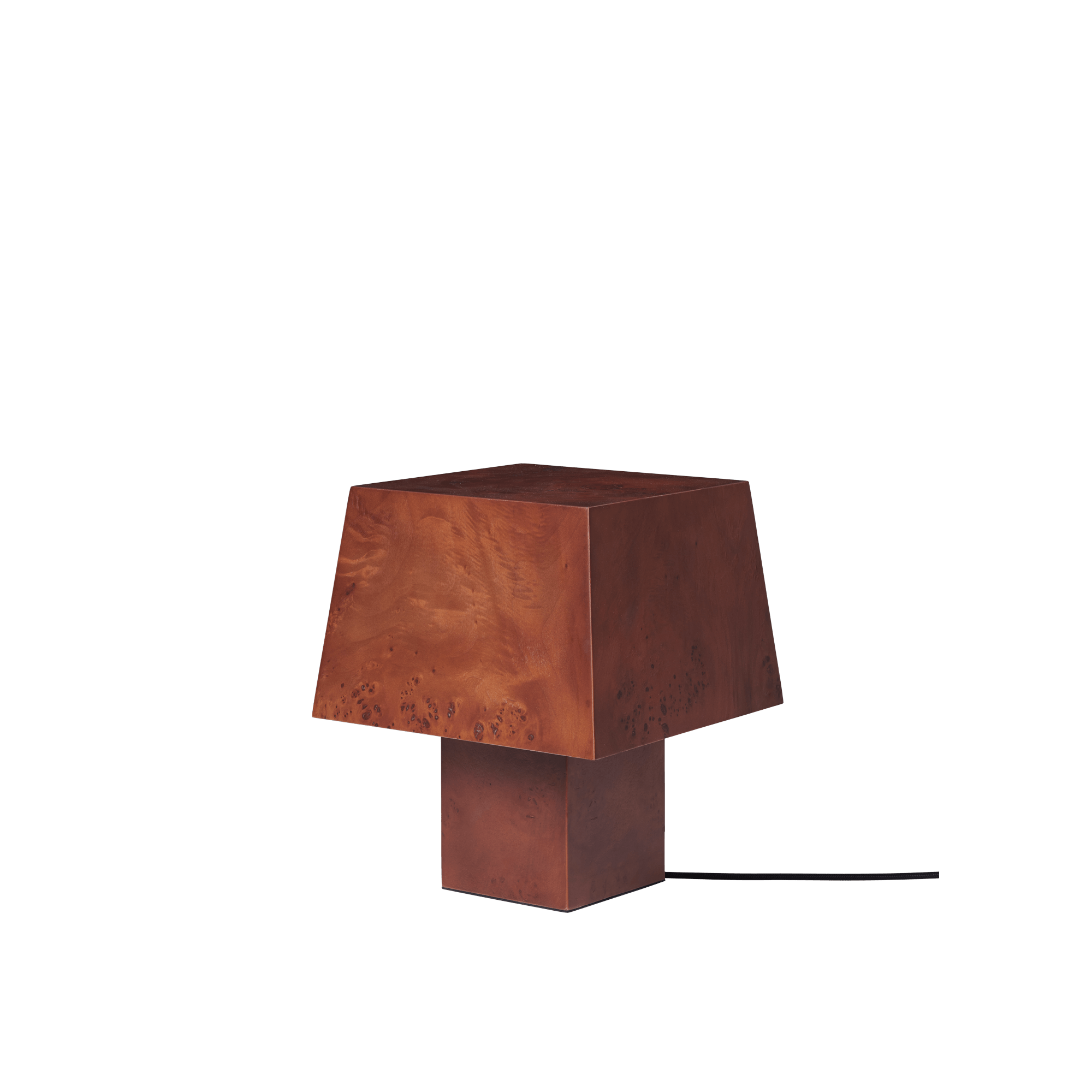 Ferm Living Burl Bordslampa Mörkbetsad Burl Trä