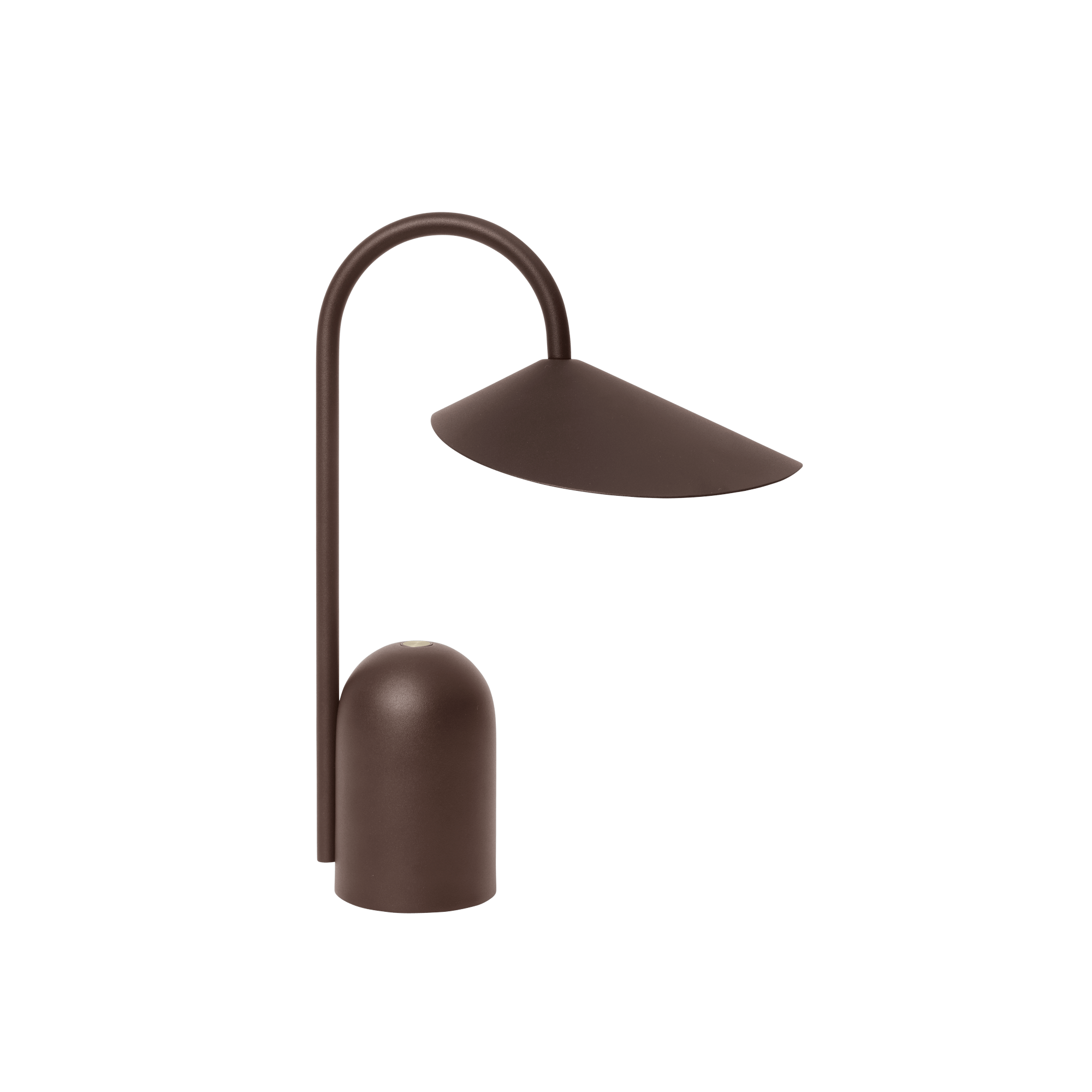 Arum Draagbare Lamp Donkere Chocolade