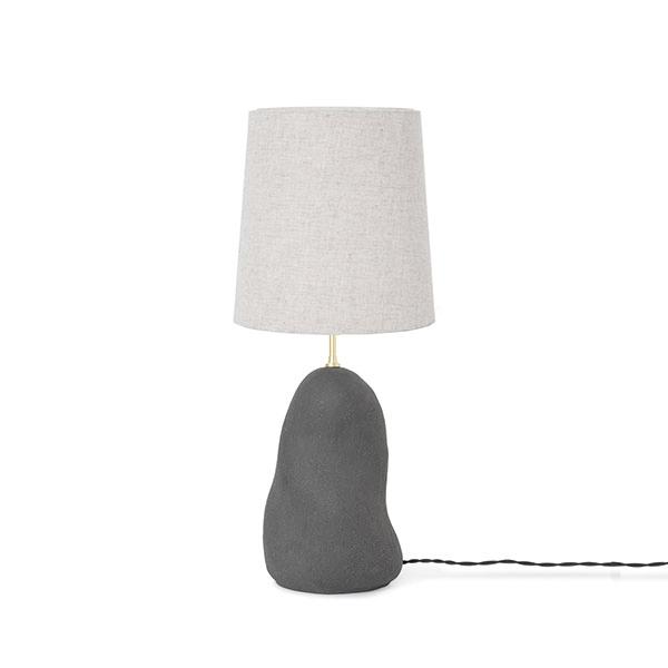 Ferm Living Hebe -pöytävalaisin Medium Black M.Valkoinen Sävy