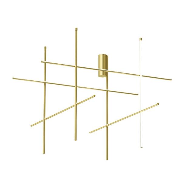 Flos Coordinates MODULE C Lampa Sufitowa Złota