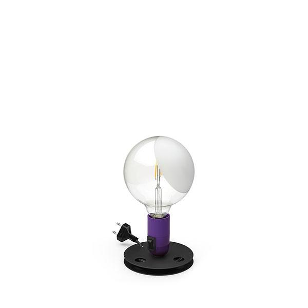 Flos Lampadina Lampada Da Tavolo Viola