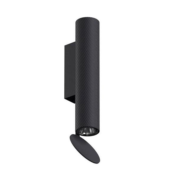 Flos Flauta H225 Spiga Væglampe Sort