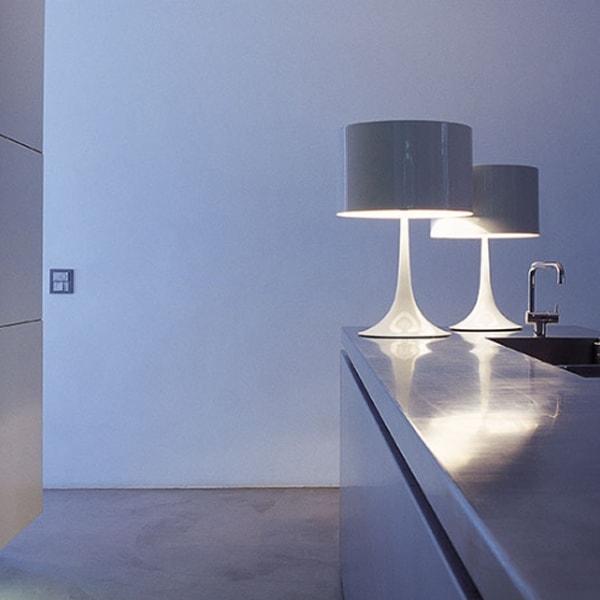 Flos Spun Light T1 Bordslampa Vit