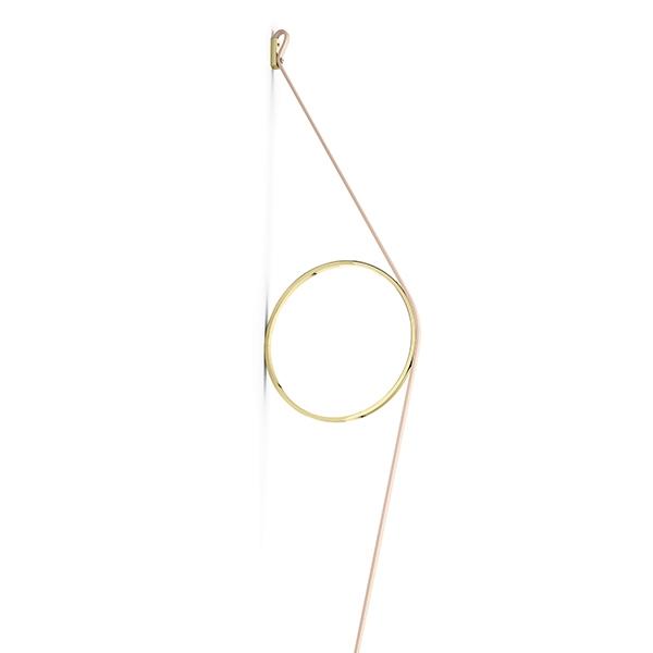 Flos Wirering Wandlamp Rosa/ Geel