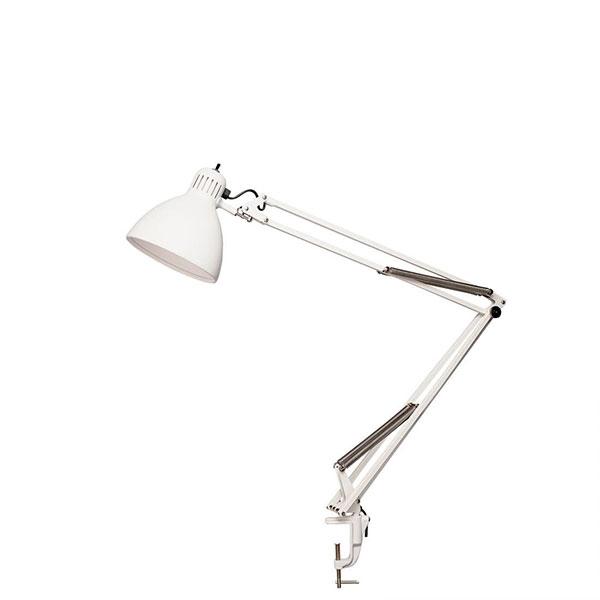 FontanaArte Naska Large Bordlampe Hvid med Klemme