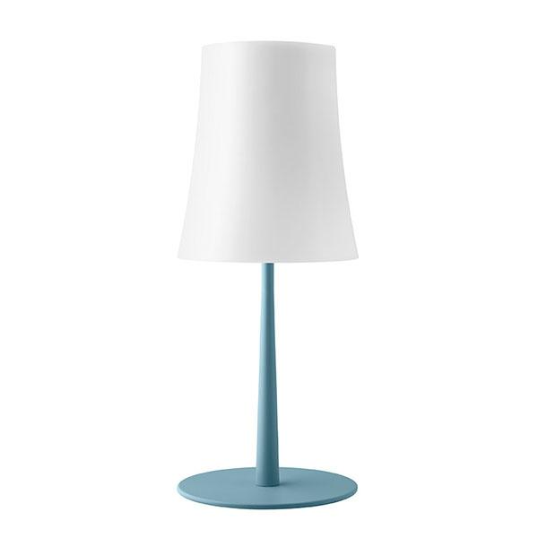 Foscarini BIRDIE EASY Tafellamp Blauw & Opaal