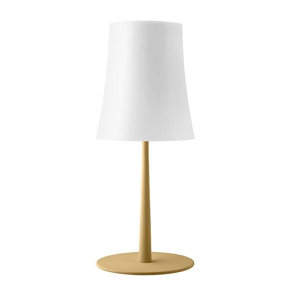 Foscarini BIRDIE EASY Tafellamp Geel & Opaal