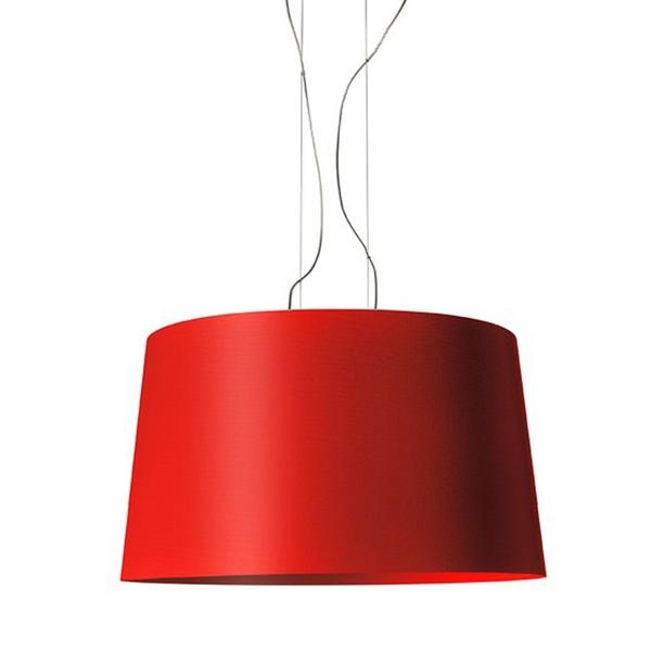 Foscarini Twice As Twiggy Lampa Wisząca Czerwona