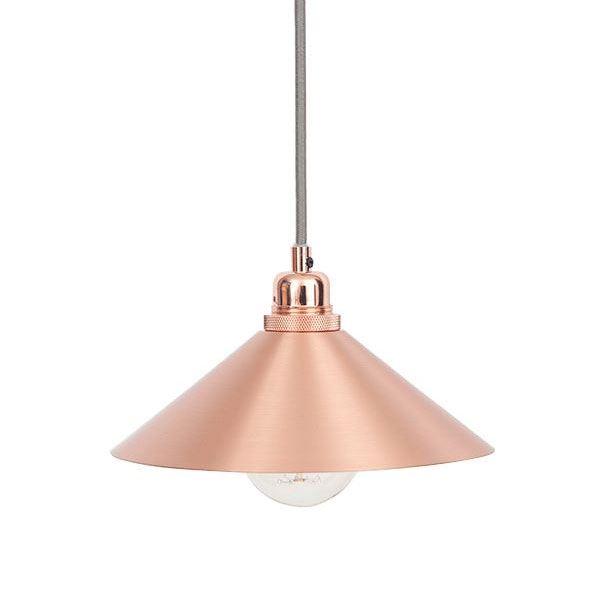 FRAMA Geometric Cone Pendant Copper Medium