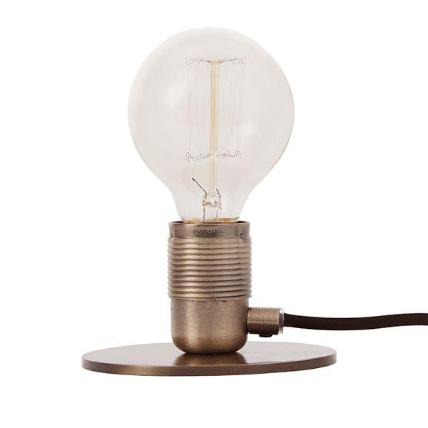 FRAMA E27 Bordlampe Bronze
