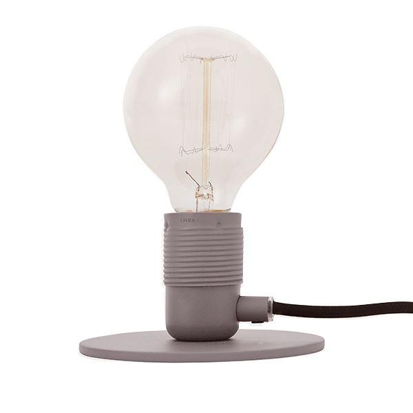 FRAMA E27 Bordlampe Grå