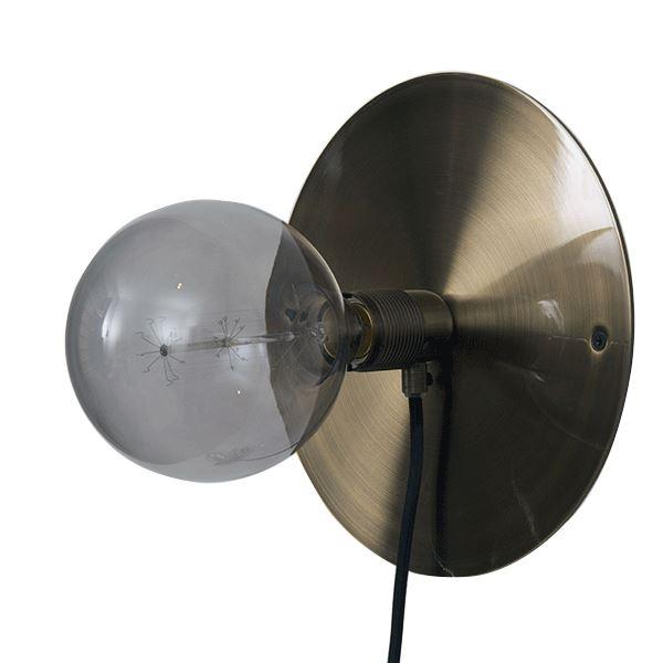 FRAMA E27 Wandlampe Bronze Mittel