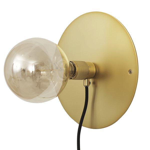 FRAMA E27 Wall Lamp Brass Medium
