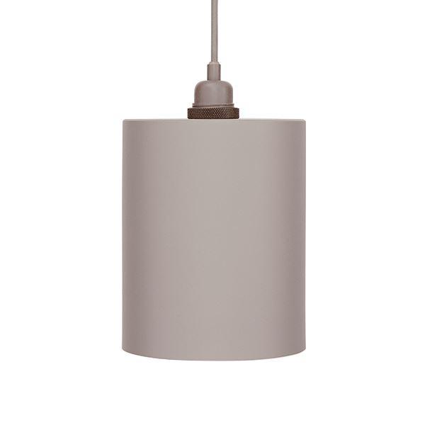 FRAMA Geometric Cylinder Takpendel Grå Mellom
