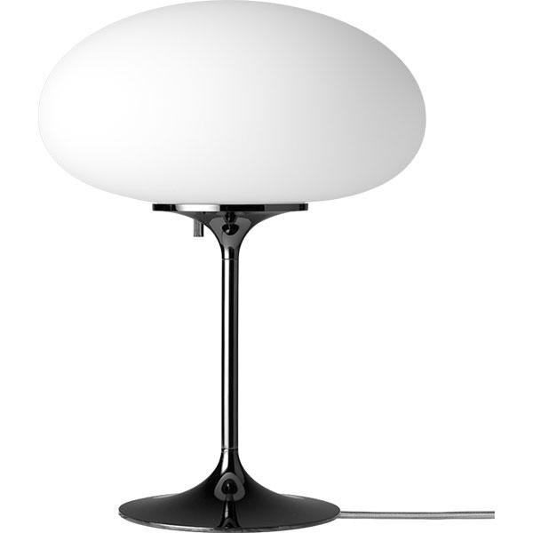 Gubi Stemlite Table Lamp Small In Black, Small Black And Chrome Table Lamp