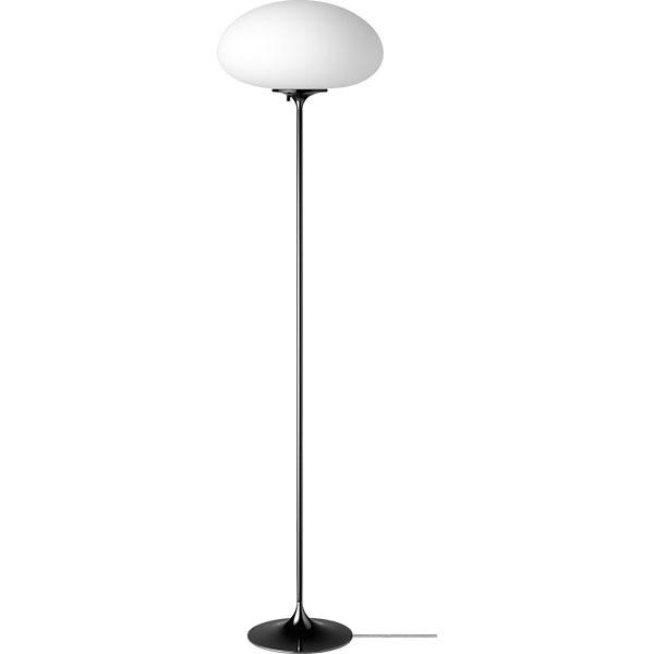 GUBI Stemlite Gulvlampe Stor Sort Krom