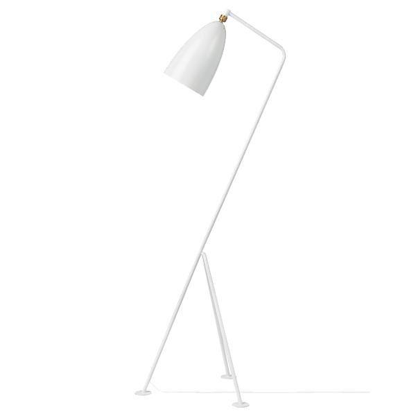 GUBI Grossman Collection Gräshoppa Golvlampa Vit