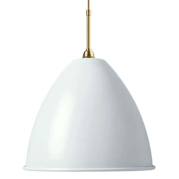 Bestlite BL9L Pendant Mat White & Brass