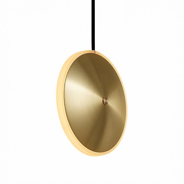 Graypants Chrona Dish 6 Vertical Pendant Brass