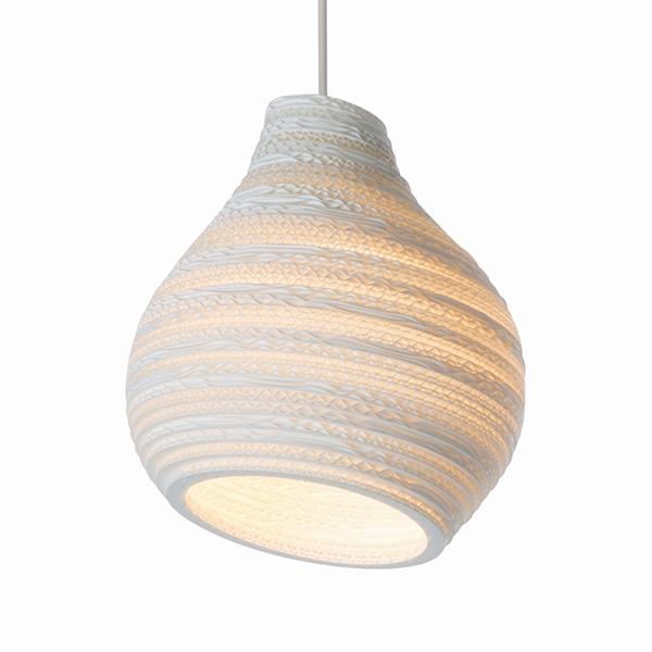 Graypants Scraplight Hive 9 Pendant Light Small White