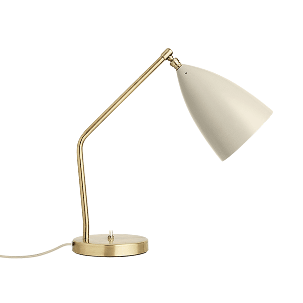 GUBI Gräshoppa Task Table Lamp Mat White