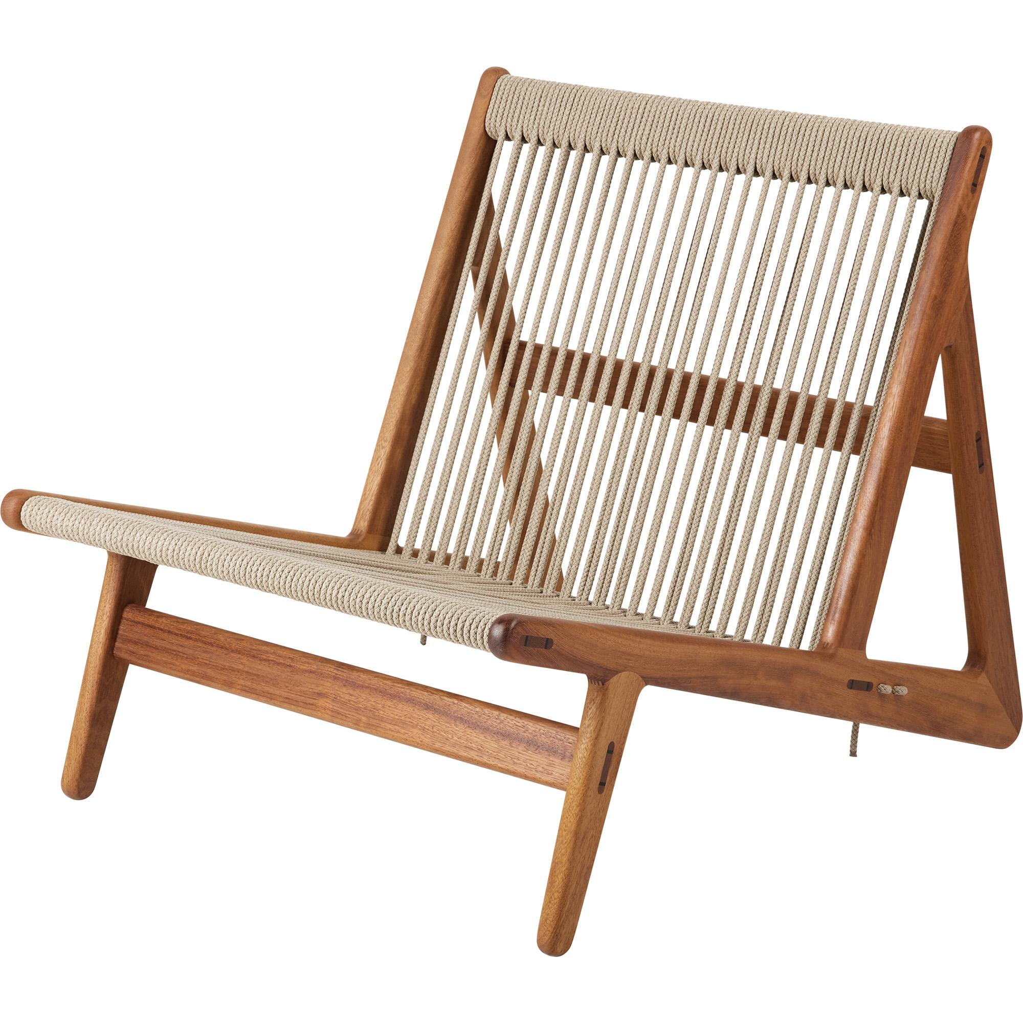 Gubi MR01 Initial Outdoor Fauteuil Iroko