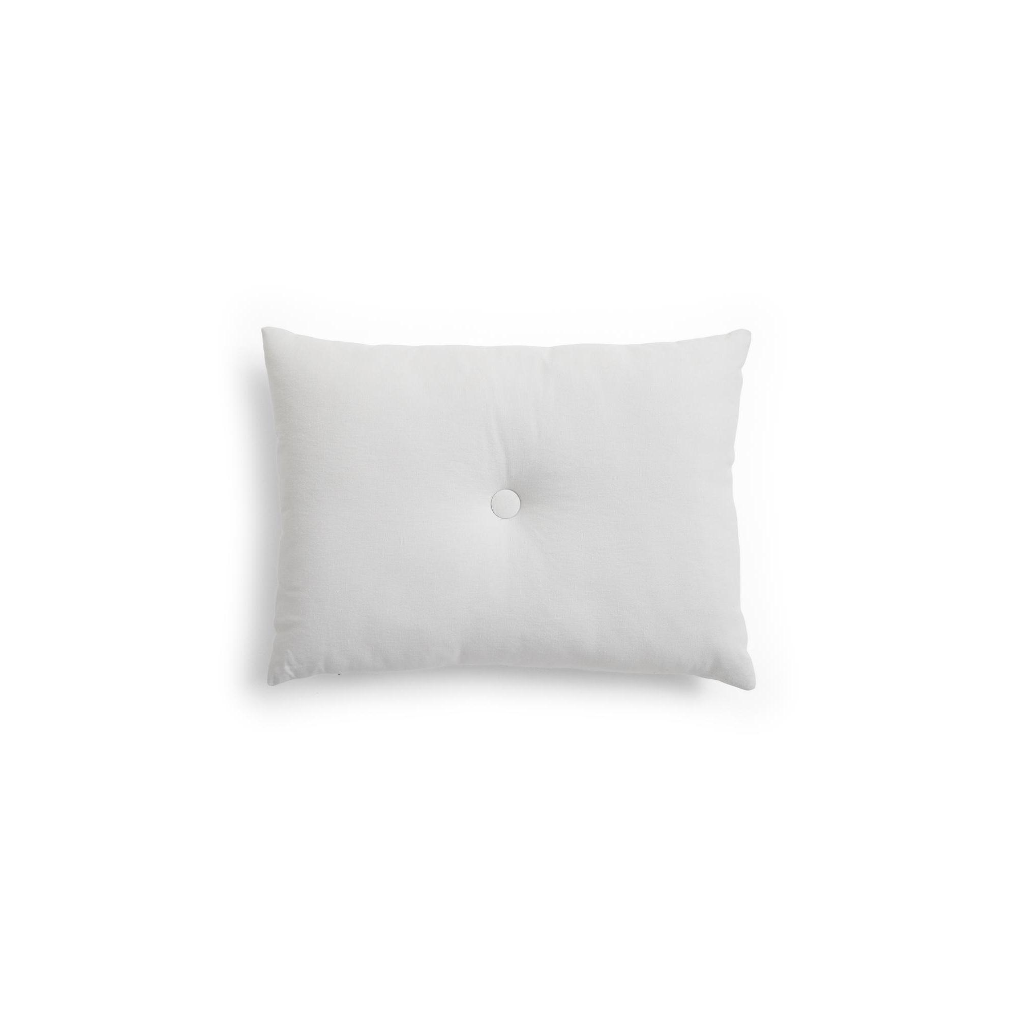 HAY Dot Linen Cushion 60x45 Light Gray