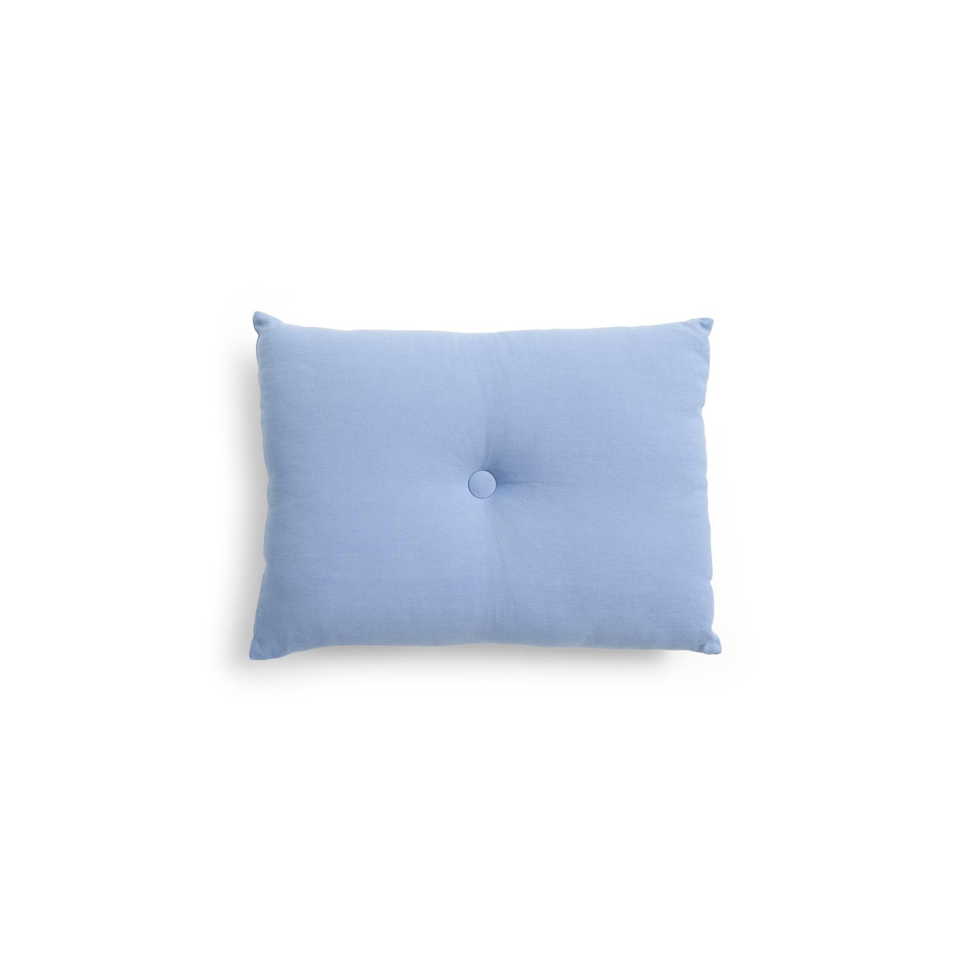 HAY Dot Linen Cushion 60x45 Blue