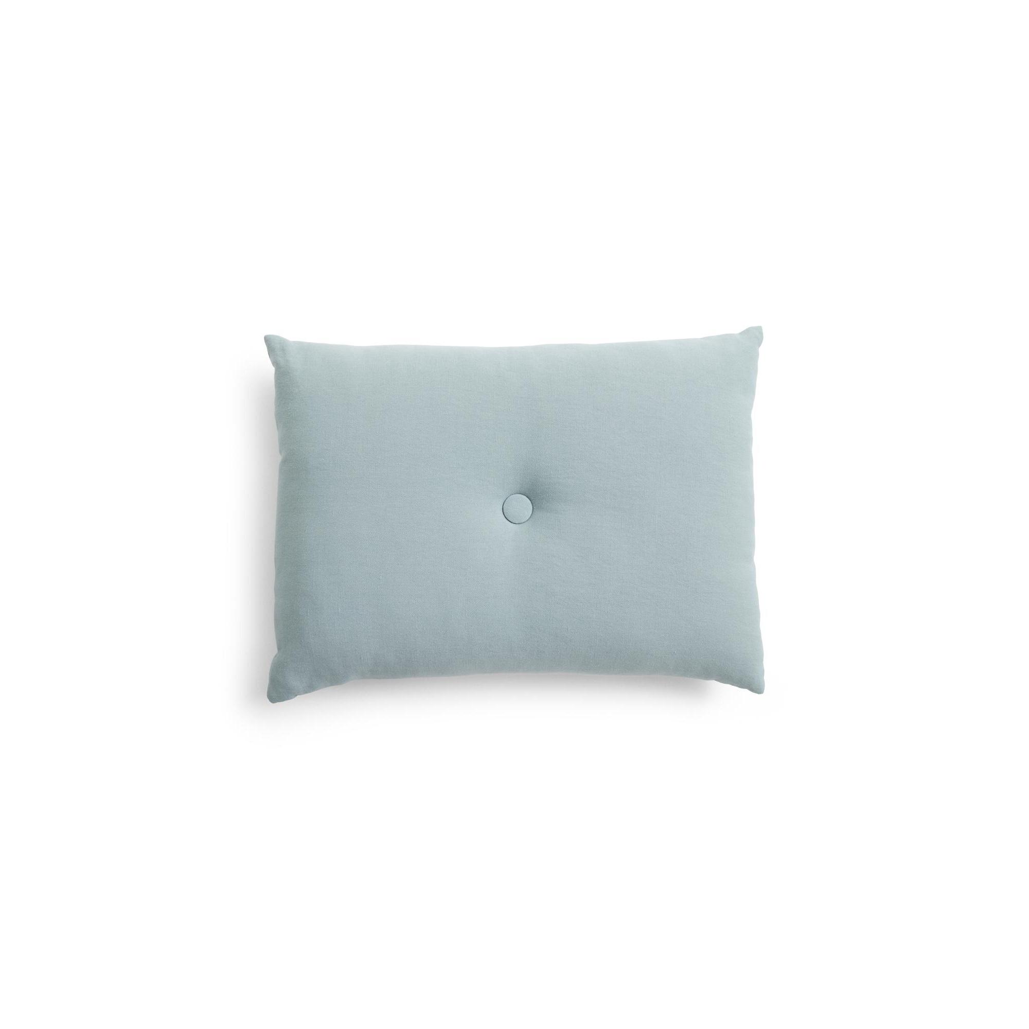 HAY Dot Linen Cushion 60x45 Pigeon Blue