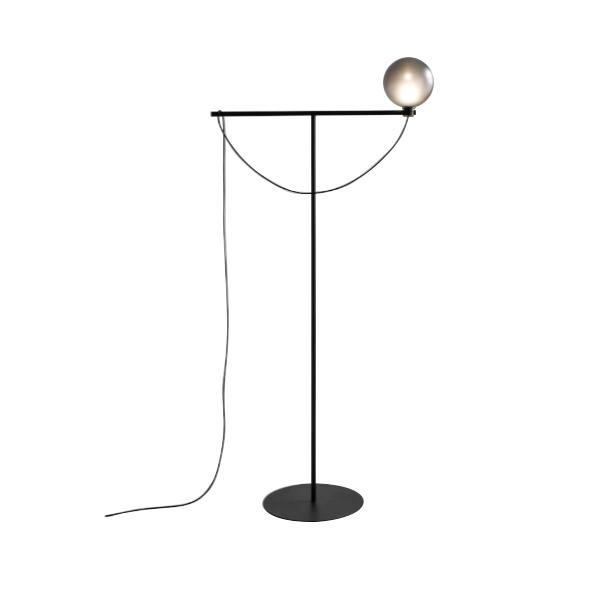 Handvärk Globe Floor Lamp Black