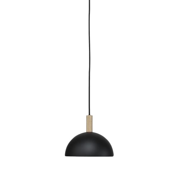 Handvärk Studio Pendel Ø25 Sort & Messing