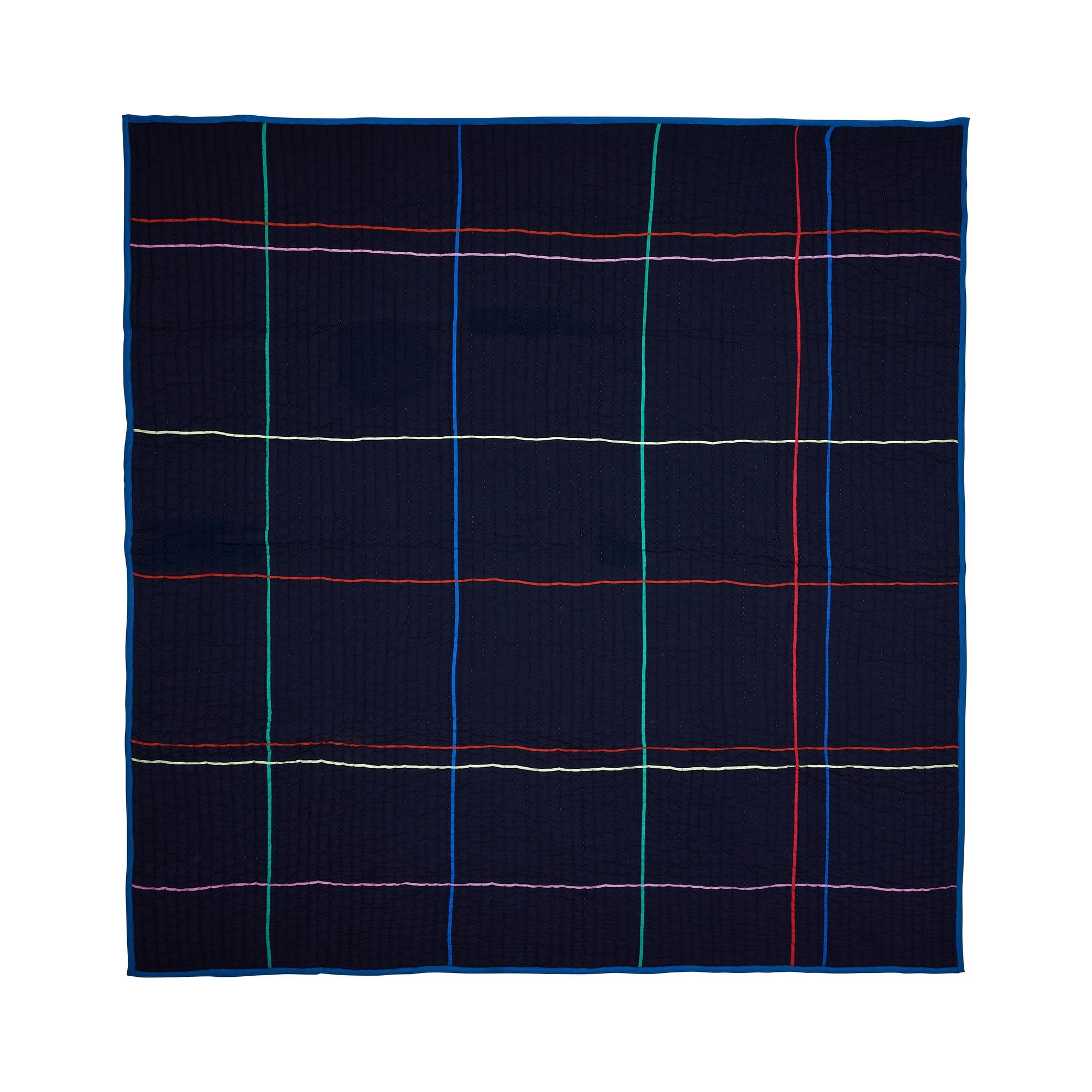 Hübsch Colcha Sen 260x260 Azul Oscuro