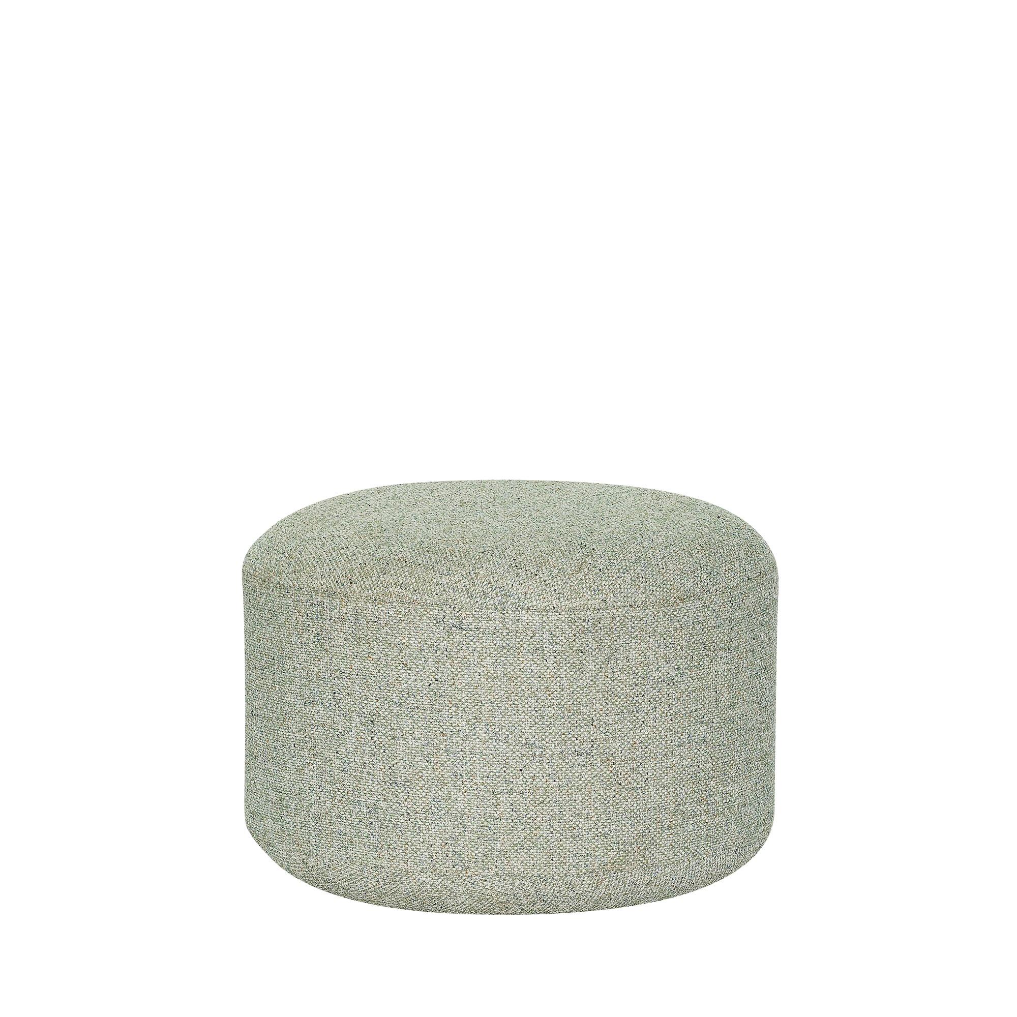 Hübsch Marshmellow Pouf Piccolo Verde Chiaro