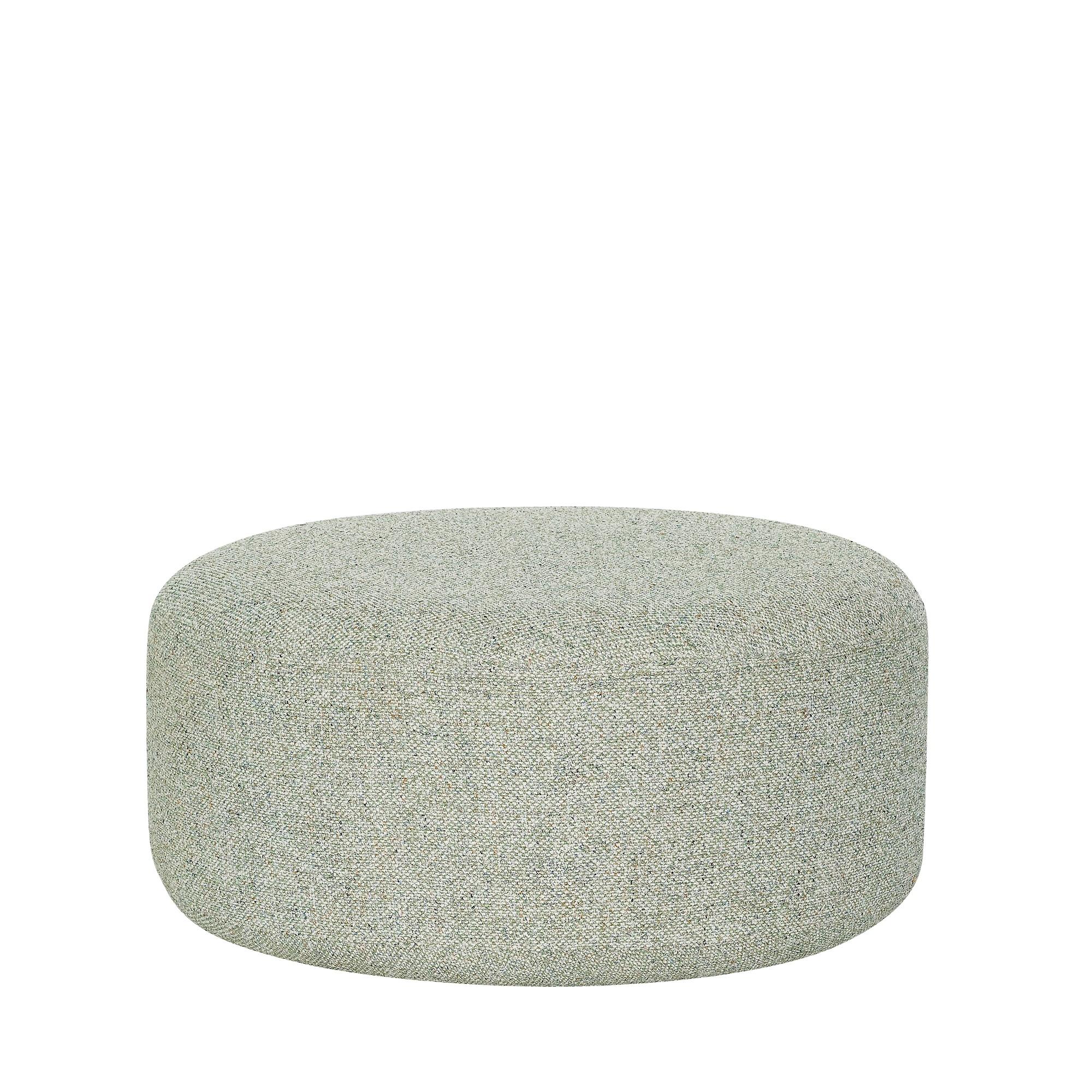 Hübsch Marshmellow Pouf Grande Verde Chiaro