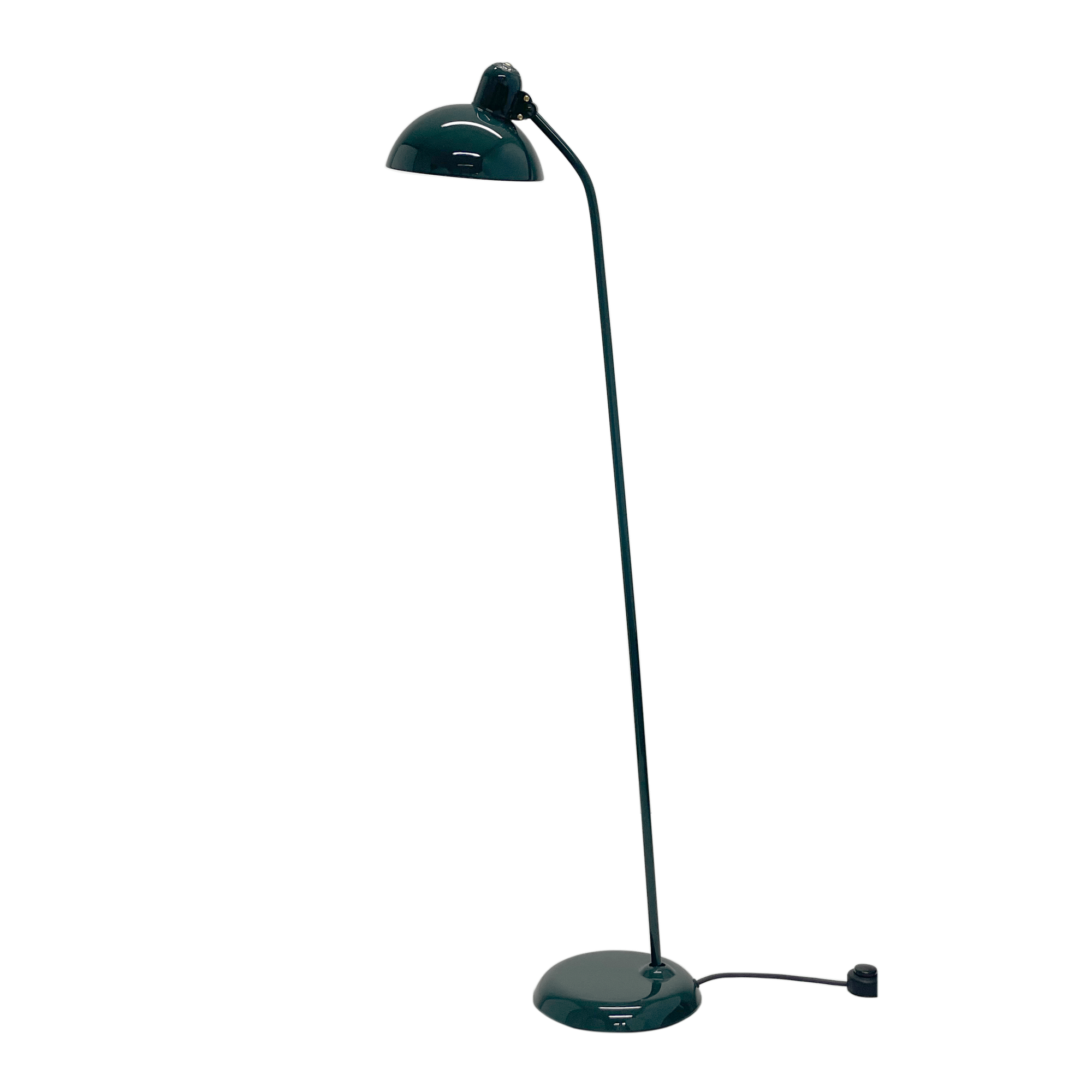 Fritz Hansen Kaiser Idell 6556-F Stehlampe Bespoke Grün/Messing – Exklusive Edition