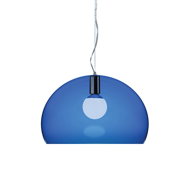 Kartell FL/Y Pendel Kobolt Mellem