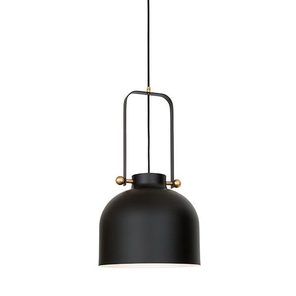 Konsthantverk Kanna Pendant - Raw Brass & Matt Black